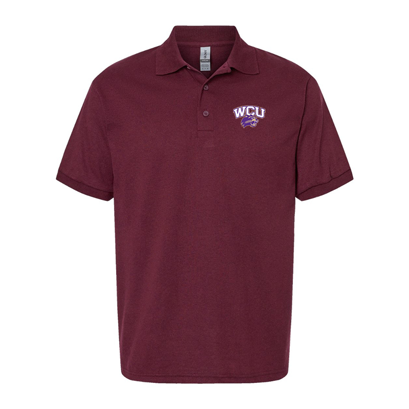 Men's Western Carolina Catamounts Gildan Dry Blend Jersey Polo